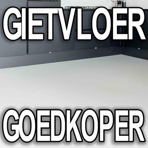 GIETVLOER PRIJZEN DEZE MAAND VEEL GOEDKOPER !, Doe-het-zelf en Verbouw, Overige Doe-het-zelf en Verbouw, Nieuw