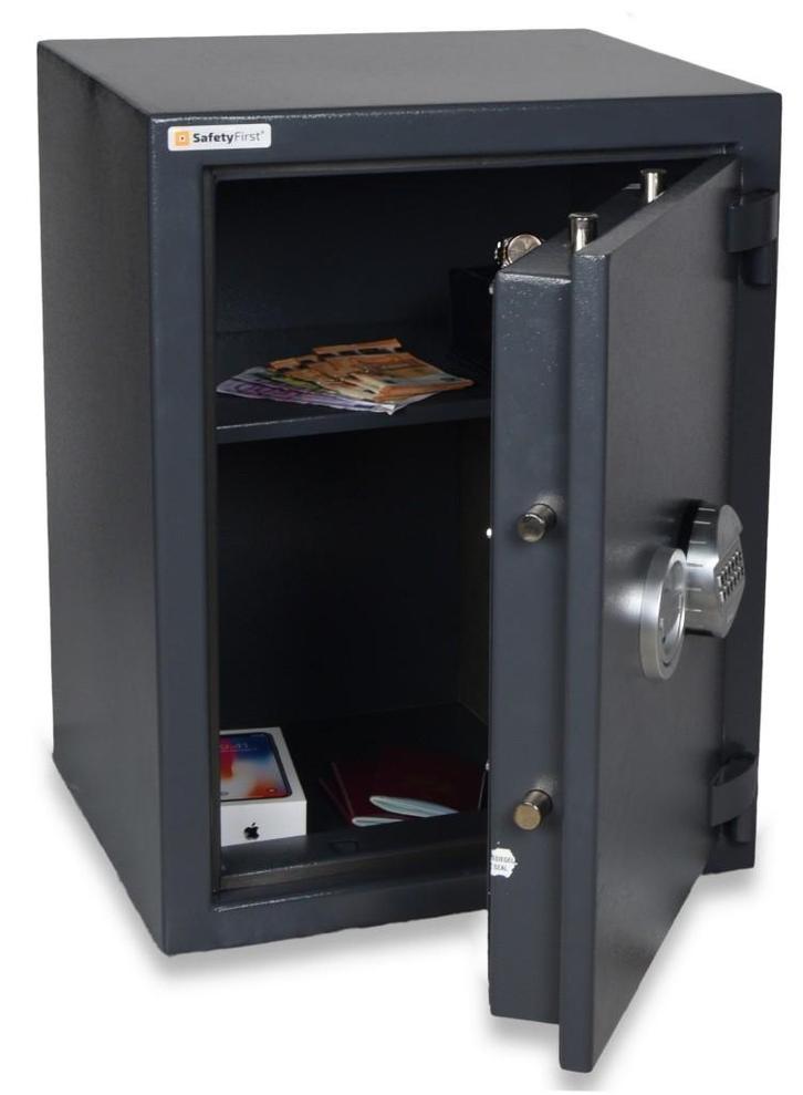SafetyFirst Europa-III 2-EL Inbraakwerende kluis, Huis en Inrichting, Brandblussers en Brandkasten, Verzenden