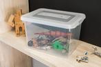 Curver Handy box Opbergbox - 3x20 liter - Transparant - 3, Ophalen of Verzenden, Nieuw