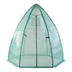 [en.casa] Tuinkas Hunze foliekas 200xØ240 cm groen, Tuin en Terras, Verzenden, Nieuw