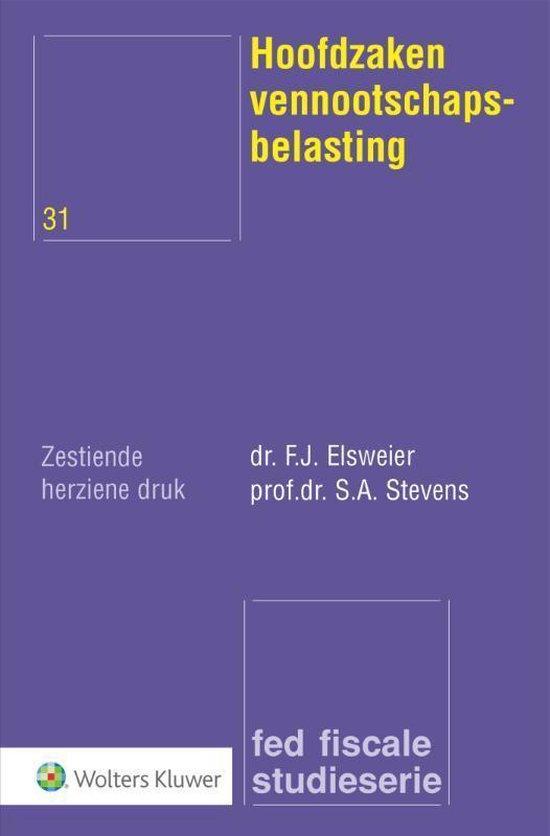 Hoofdzaken vennootschapsbelasting, 9789013156690, Boeken, Studieboeken en Cursussen, Zo goed als nieuw, Verzenden