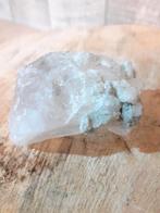 Natural crystal of Quartz with remains of feldspar crust, 46