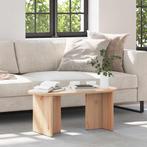 vidaXL Salontafel Naturel 80 x 39.5 x 35 cm Massief, Huis en Inrichting, Verzenden, Nieuw, Grenenhout, Minder dan 50 cm