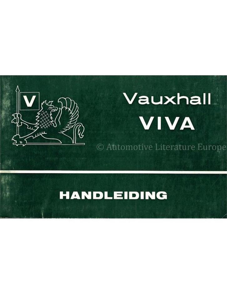 1965 VAUXHALL VIVA INSTRUCTIEBOEKJE NEDERLANDS, Auto diversen, Handleidingen en Instructieboekjes