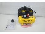 Stanley Silent Compressor DST 100/8/6 - Luchtcompressor 8Bar, Doe-het-zelf en Verbouw, Compressors, Verzenden, Zo goed als nieuw
