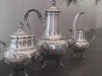 Roux Marquiand - Koffie- en theeservies - Verzilverd, Antiek en Kunst