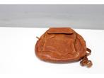 DSTRCT Harrington Road Leren Rugtas - Cognac, Verzenden, Zo goed als nieuw