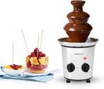 Jago® Chocoladefontein 275W - 3 etages, RVS, Chocoladefondue, Verzenden, Nieuw