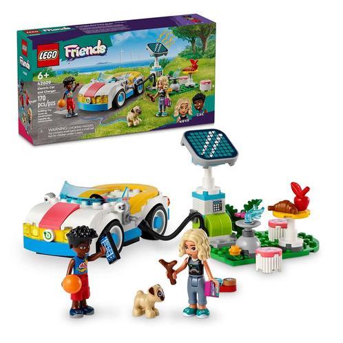 LEGO Friends - Electric Car and Charger 42609, Kinderen en Baby's, Speelgoed | Duplo en Lego, Ophalen of Verzenden