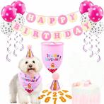 20-delige honden verjaardag set Happy Birthday, Nieuw, Verzenden