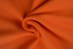 10 meter boordstof - Oranje - 70cm breed/rondgebreid, Hobby en Vrije tijd, Stoffen en Lappen, 200 cm of meer, Nieuw, Oranje, 30 tot 120 cm