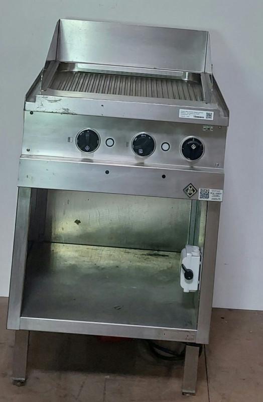 Occasion MKN elektrische bakplaat (geribbeld), Zakelijke goederen, Horeca | Keukenapparatuur, Gebruikt, Ovens, Magnetrons en Steamers