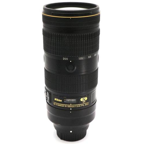 Nikon AF-S 70-200mm f/2.8E FL ED VR + zonnekap Zoomlens, Audio, Tv en Foto, Fotocamera's Digitaal
