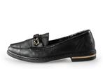 Rieker Loafers in maat 40 Zwart | 10% extra korting, Verzenden, Zwart, Overige typen, Gedragen