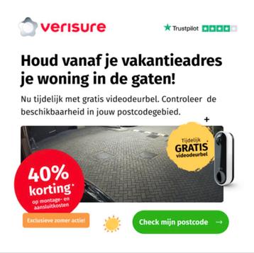 Gratis Ring  videodeurbel! - Beveilig uw woning