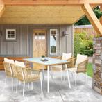 TRUUSK 5-delige Tuinset - Rotan Look - Zit- en Rugkussens -, Tuin en Terras, Verzenden, Nieuw