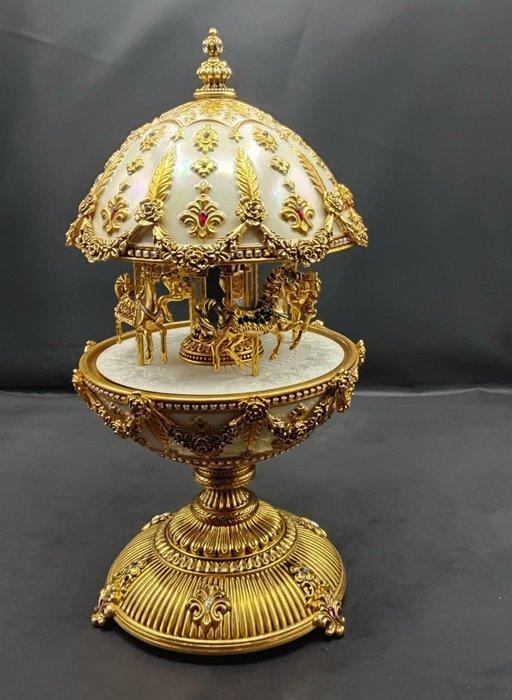 Fabergé ei - Imperial caroussel egg - The Franklin Mint -, Antiek en Kunst, Curiosa en Brocante