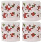 Ruhhy Feestelijk Kerst Toiletpapier 4-Pack - Rood & Wit K..., Ophalen of Verzenden, Nieuw