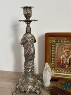 Oud religieus groot lot (60) - Staal, Metaal, Messing, Hout,, Antiek en Kunst