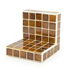 Wanddecoratie Staxx - Mosterd - 240009 - wanddecoratie, Nieuw