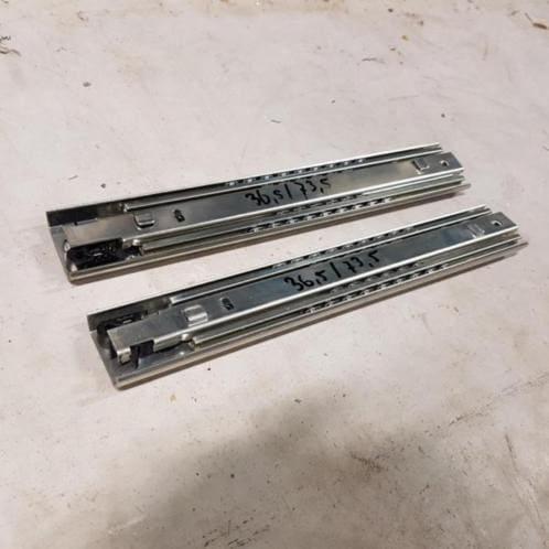 Ladegeleiders 36,5/73,5 cm - met rem, Doe-het-zelf en Verbouw, Metalen, Ophalen of Verzenden