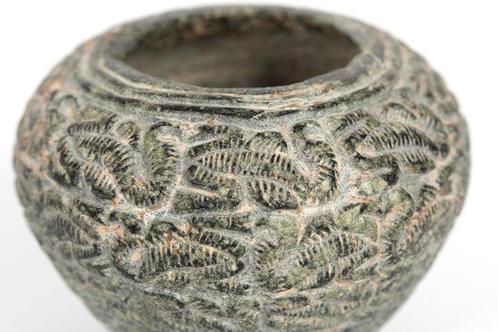 Midden-Oosten, Kerman Steen Vaartuig met schorpioenen. 4e, Verzamelen, Mineralen en Fossielen