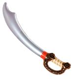 Piraat Opblaas Zwaard 75cm, Verzenden, Nieuw