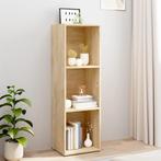 vidaXL Boekenkast/tv-meubel 36x30x114cm bewerkt hout sonoma, Huis en Inrichting, Kasten | Boekenkasten, Minder dan 50 cm, Verzenden