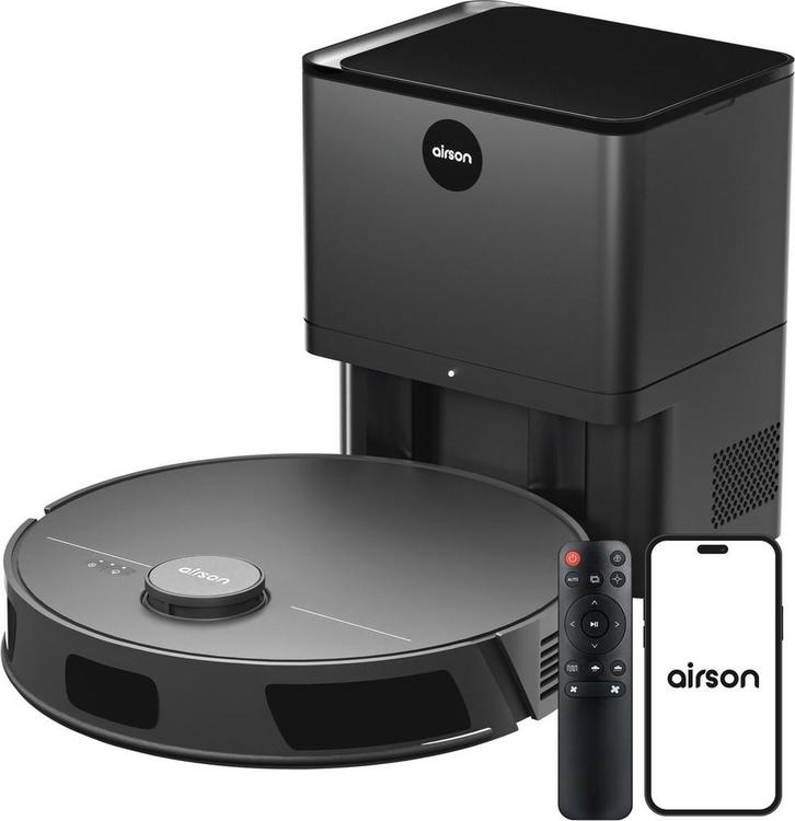 Airson X2 Ultra Clean Robotstofzuiger met Dweilfunctie -, Witgoed en Apparatuur, Stofzuigers, Gebruikt, Ophalen of Verzenden
