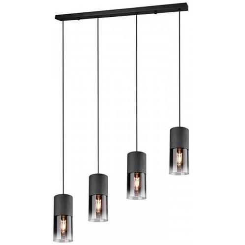 LED Hanglamp - Trion Roba - E27 Fitting - 4-lichts -, Huis en Inrichting, Lampen | Hanglampen, Nieuw, Metaal, Ophalen of Verzenden