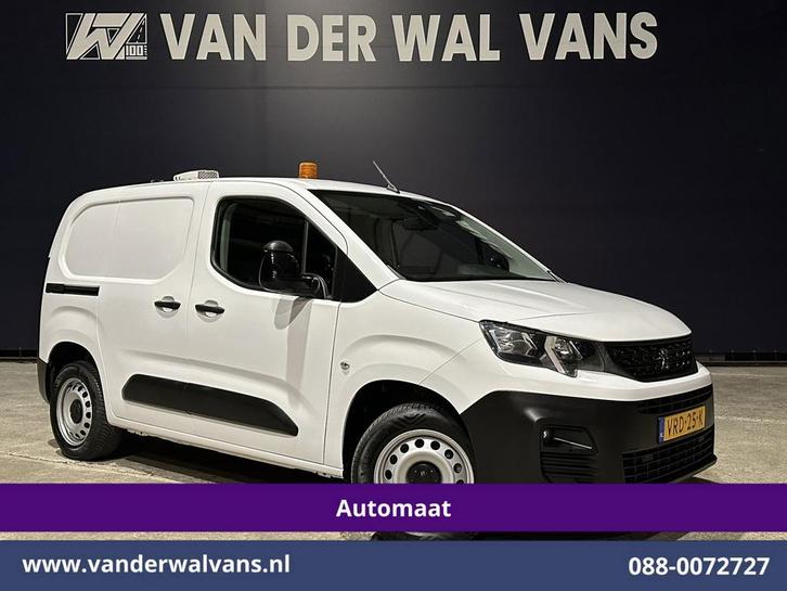 Peugeot Partner L1 H1 | Lease vanaf 240,- p/mnd, Auto's, Peugeot, Dealer onderhouden, Te koop, Automaat, Diesel, Wit, Partner