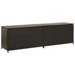 Tuinbox 200x50x60 cm poly rattan bruin (Schuurtjes-Rekken), Tuin en Terras, Verzenden, Nieuw