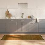 vidaXL Vloerkleed rechthoekig 70x200 cm bamboe bruin, Verzenden, Nieuw, Bruin