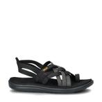 Teva Voya Strappy sandalen voor dames in het Zwart, Verzenden, Zwart, Nieuw, Sandalen of Muiltjes