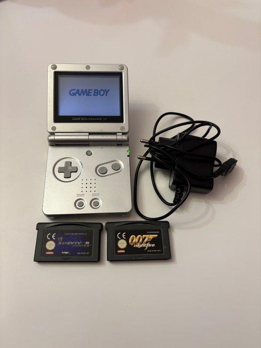 Nintendo - Gameboy Advance SP - with 007 Nightfire; WWE, Spelcomputers en Games, Spelcomputers | Overige Accessoires