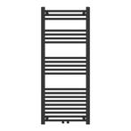 [neu.haus] Handdoekradiator Voss 120x50x3 cm zwart, Verzenden, Nieuw