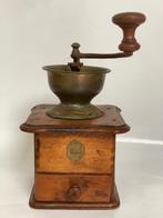 Koffiemolen - Hout, Messing - Goldenberg&Cie, Antiek en Kunst