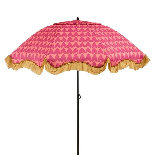 Edelman Mitchell parasol hart roze - Ø220 x 238 cm, Tuin en Terras, Partytenten, Verzenden