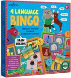 4 Language Bingo | eeBoo - Kinderspellen, Hobby en Vrije tijd, Verzenden, Nieuw