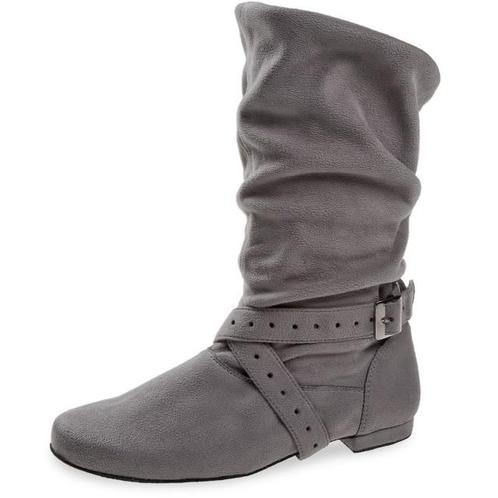 Diamant Dames Danslaarzen Grijs 202-005-620 DansBoots, Sport en Fitness, Ballet, Verzenden