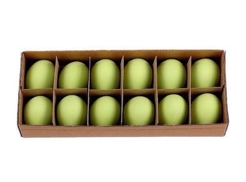 Kippeneieren groen - set van 12 stuks echte leeggeblazen, Hobby en Vrije tijd, Knutselen, Nieuw, Ophalen of Verzenden