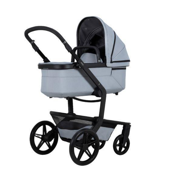 Showmodel Joolz Day 5 Lunar Grey nu €999,=, Kinderen en Baby's, Kinderwagens en Combinaties, Met reiswieg, Verstelbare duwstang