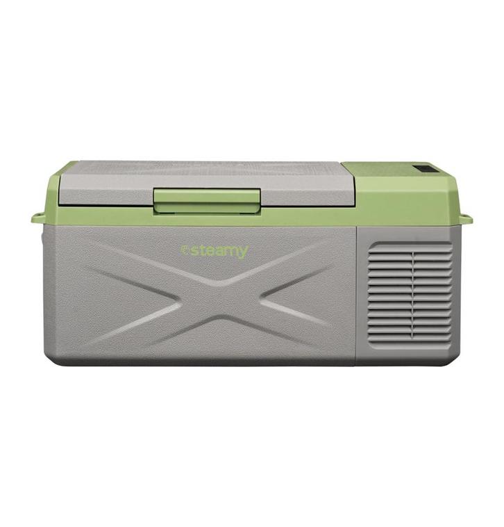 Steamy-E Elektrische Compressor Koelbox 16 Liter, Watersport en Boten, Accessoires en Onderhoud, Nieuw, Ophalen of Verzenden