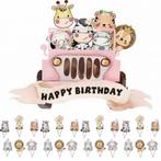 79-delige Jungle Safari Themafeest party- en decoratie set, Verzenden, Nieuw, Versiering, Verjaardag