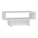 [en.casa] Salontafel Mjölby 36,4x80x45 cm wit, Huis en Inrichting, Tafels | Salontafels, Verzenden, Nieuw