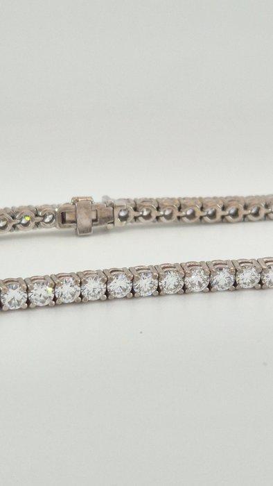 Armband - 14 karaat Witgoud - 7.50ct. tw. Diamant, Sieraden, Tassen en Uiterlijk, Armbanden