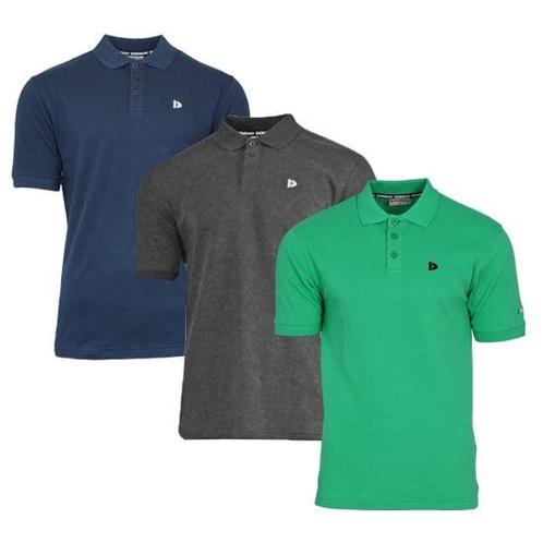 Donnay Donnay Heren - 3-Pack - Polo shirt Noah - Navy /, Kleding | Heren, Polo's, Nieuw, Verzenden