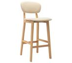 Barkrukken Creme Stof | Retourdeal 40% Korting, Huis en Inrichting, Barkrukken, Met voetsteun, Nieuw, Ophalen of Verzenden, 90 cm of meer