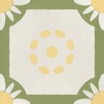 Portugese Vloertegel Jos Hidro Teatime Lime 19.7x19.7 cm, Nieuw, Overige materialen, Ophalen of Verzenden, Vloertegels