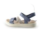 Ecco sandalen in maat 37 Blauw | 10% korting, Kleding | Dames, Schoenen, Ecco, Sandalen of Muiltjes, Zo goed als nieuw, Verzenden